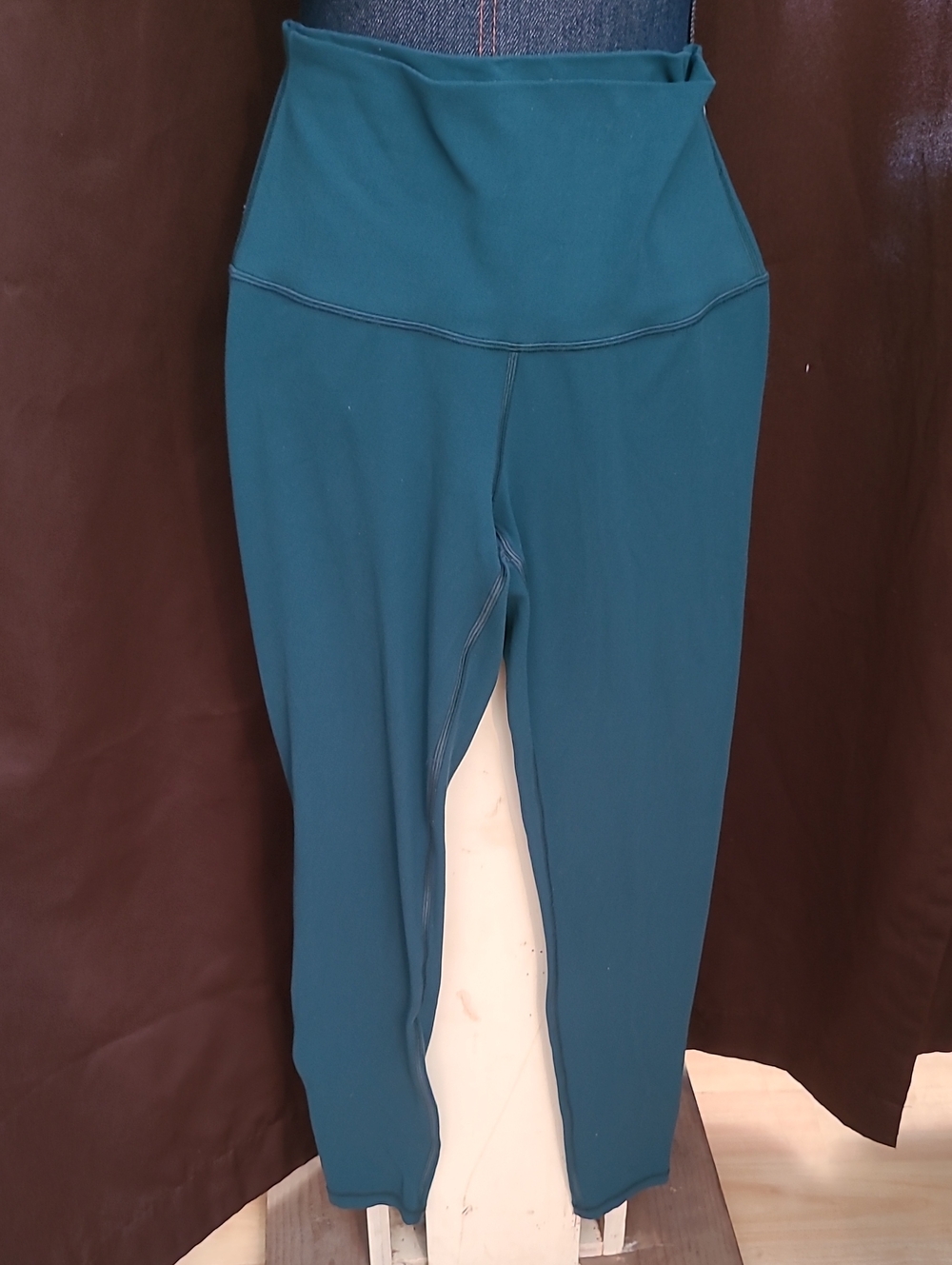 Ivivva By Lululemon Teal High-Waist Performance Leggings